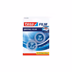 TESA 57766, 10 m, Trasparente, Polipropilene (PP), Forte, 15 mm, 2 pz
