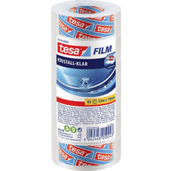 Tesa - 57418-00000-02 Pellicola adesiva Cristallino Trasparente (l x l) 33 m x 19 mm 6 pz.