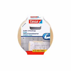 TESA 57416, Translucent, 25 m, 19 mm, 1 pz
