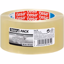 tesapack® standard è un nastro da imballo per pacchi di peso leggero adatto ad un'ampia varietà di applicazioni. Offre qualit ...