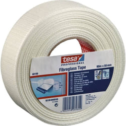 Tesa - 60100-00000-00 Nastro in tessuto ® Professional Bianco (l x l) 90 m x 50 mm 1 pz.