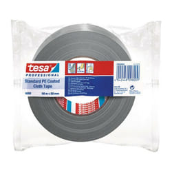 Tesa - Nastro in tessuto band® Stand.4688 argento-opaco L.50m P.50mm Rl.