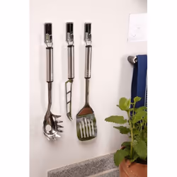 TESA 58051-00010 gancio di stoccaggio domestico Interno Gancio da cucina Metallico 2 pz - Vista aggiuntiva 4