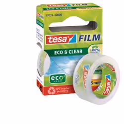 TESA Eco & Clear, 33 m, Trasparente, 19 mm, 1 pz