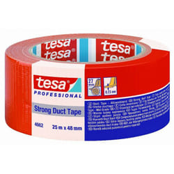 Tesa - Nastro in tessuto arancione da 25 m x 48 mm per facciate 04662-00195-01