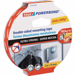 tesa Powerbond® Ultra Strong - Nastro biadesivo di montaggio Sia in interni che in esterni, ogni tanto è necessario un adesiv ...