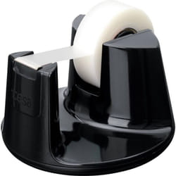 Tesa - Dispenser per nastro adesivo Nero Larghezza rotolo (max.): 19 mm Lunghezza rotolo (max.) 33 m