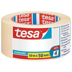 TESA 05089-00000-02 nastro per schermatura 50 m Carta gommata per uso generico Adatto per uso interno Adatto per uso esterno Carta Giallo