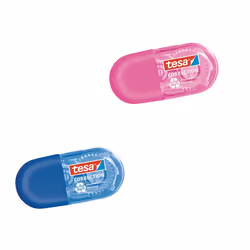 TESA 59817-00000 nastro di correzione 6 m Blu, Rosa 2 pz