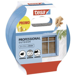 Tesa - Professional Outdoor 56214-00000-03 Nastro di mascheratura per pittura Blu (l x l) 50 m x 25 mm 2 pz.