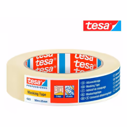 Nastro per pittori per uso generale della marca Tesa, con una lunghezza di 50 metri e una larghezza di 25 mm. Questo nastro è ...