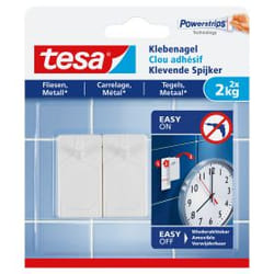 TESA 77762-00000 etichetta autoadesiva Rettangolo Permanente Bianco