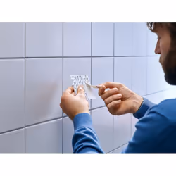TESA 77767-00000 gancio di stoccaggio domestico Interno Gancio universale Grigio, Rosso, Bianco 2 pz - Vista aggiuntiva 6