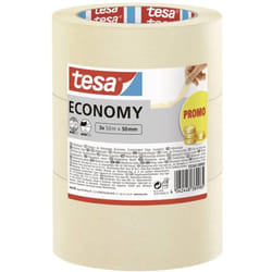 Tesa - Economy 55342-00000-00 Nastro di mascheratura per pittura Bianco (l x l) 50 m x 50 mm 3 pz.