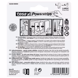 TESA 58266-00000 gancio di stoccaggio domestico Interno Gancio per asciugamano Acciaio inox 1 pz