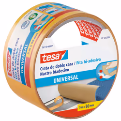 TESA 56170-00007-12, Nastro di montaggio, Bianco, 5 m, Interno, Polipropilene, 50 mm
