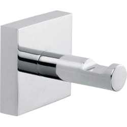 Appendi asciugamani tesa Ekkro, metallo cromato lucido, autoadesivo, tecnologia di montaggio adesiva, 50mm x 50mm x 63mm