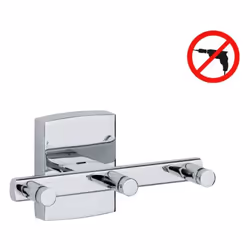 Ganci per il bagno tesa ® I ganci da bagno Klaam consentono di appendere tre asciugamani e di decorare splendidamente il bagn ...