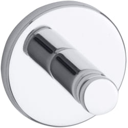 Tesa - Appendi asciugamani Luup, metallo cromato, autoadesivo, tecnologia di montaggio adesiva, 33mm x 33mm x 30mm