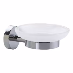 TESA Smooz, Argento, Bianco, Cromo, Metallo, Ovale, Parete, 110 mm, 130 mm