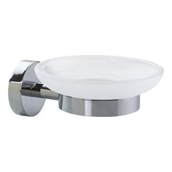 TESA Smooz piatto per saponetta Argento, Bianco