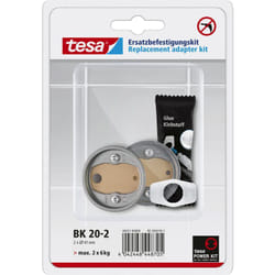 Adattatore tesa Power.Kit BK20-2, kit di ricambio autoadesivo, anello in zama, diametro 41mm, altezza 8mm