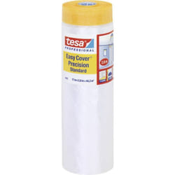 Tesa - 04402-00000-01 Pellicola di protezione per superfici Easy Cover® Arancione (l x l) 17 m x 2.6 m 1 pz.