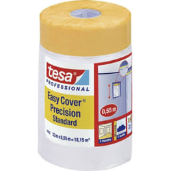 Tesa - 04402-00003-01 Pellicola di protezione per superfici Easy Cover® Arancione (l x l) 33 m x 55 cm 1 pz.