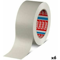 Nastro adesivo tesa imballaggio bianco 50 mm x 50 m (6 pezzi)