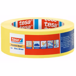 Présentant une certaine facilité d’utilisation, le tesa® Précision Mask® 4334 garantit l’obtention de bords peints d’une gran ...