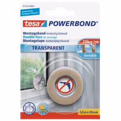 TESA 55744-00001, Trasparente, 5 m, 19 mm, 1 pz