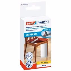 TESA 55231-00003-01, Bianco, 20 mm, 1 m, 1 pz, Scatola