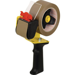 Tesa - Distributore di nastro da imballaggio Nero, Giallo Larghezza rotolo (max.): 50 mm Lunghezza rotolo (max.) 66 m