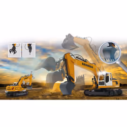 Jamara Liebherr R936 modellino radiocomandato (RC) Scavatore Motore elettrico 1:20 - Vista aggiuntiva 4