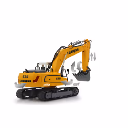 Jamara Liebherr R936 modellino radiocomandato (RC) Scavatore Motore elettrico 1:20 - Vista aggiuntiva 6