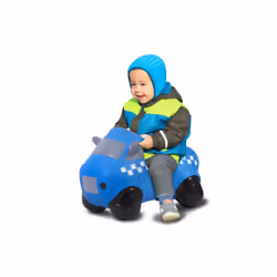 Jamara Jumping Car Bouncer Police Truck - Vista aggiuntiva 5