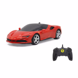 Jamara Ferrari SF90 Stradale modellino radiocomandato (RC) Auto Motore elettrico 1:24