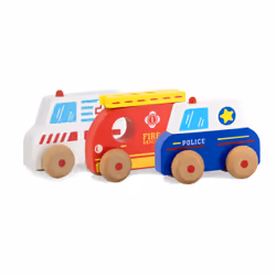 Jamara Kidiwood Vehicles, Auto, 1 anno/i, Legno, Multicolore