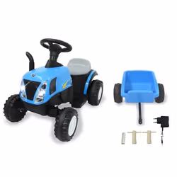 Jamara New Holland Trattore cavalcabile
