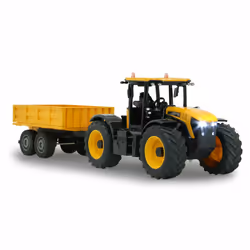 Jamara JCB Fastrac Traktor modèle radiocommandé Tracteur Moteur électrique 1:24 - Vista aggiuntiva 8