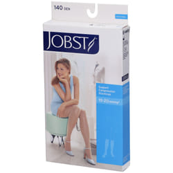 Jobst Calza Compressiva Ultrasheer 15-20mmhg Gambaletto Natur 3 per Supporto Venoso 1 Pezzo