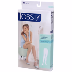 La Calza Compressiva Jobst Ultrasheer 10-15mmhg Collant Nat2 combina comfort, stile e terapia di compressione gradiente. Disp ...