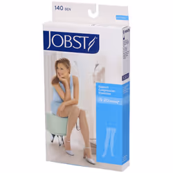 Jobst Ultrasheer Calza Compressiva Autoreggente 15-20mmHg per Disturbi Venosi Confezione Singola