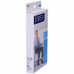 Jobst For Men Calza Uomo a Compressione 15-20 mmHg Taglia 4 Nero