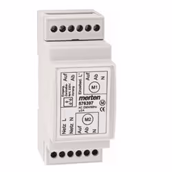 Merten 576397, Grigio, 1.5 mm², 230 V, 50 Hz, 250 V, 2 A