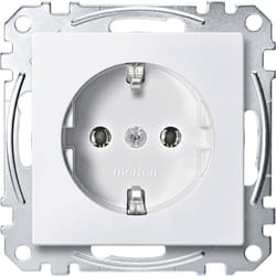 Merten - Presa di corrente System m bianco polare MEG2301-0419 1 pz.