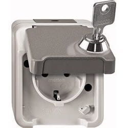 Merten MEG2423-8029 presa energia Grigio
