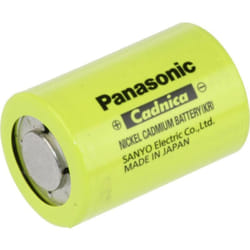 Panasonic - N1250SCR Batteria ricaricabile speciale 4/5 Sub-C Flat Top NiCd 1.2 v 1200 mAh