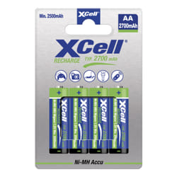 XCell 118740 batteria per uso domestico Batteria ricaricabile Stilo AA Nichel-Metallo Idruro (NiMH)