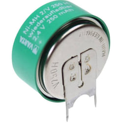 Varta - V2/250H-SLF ++/- Batteria ricaricabile a bottone 250H NiMH 250 mAh 2.4 v 1 pz.